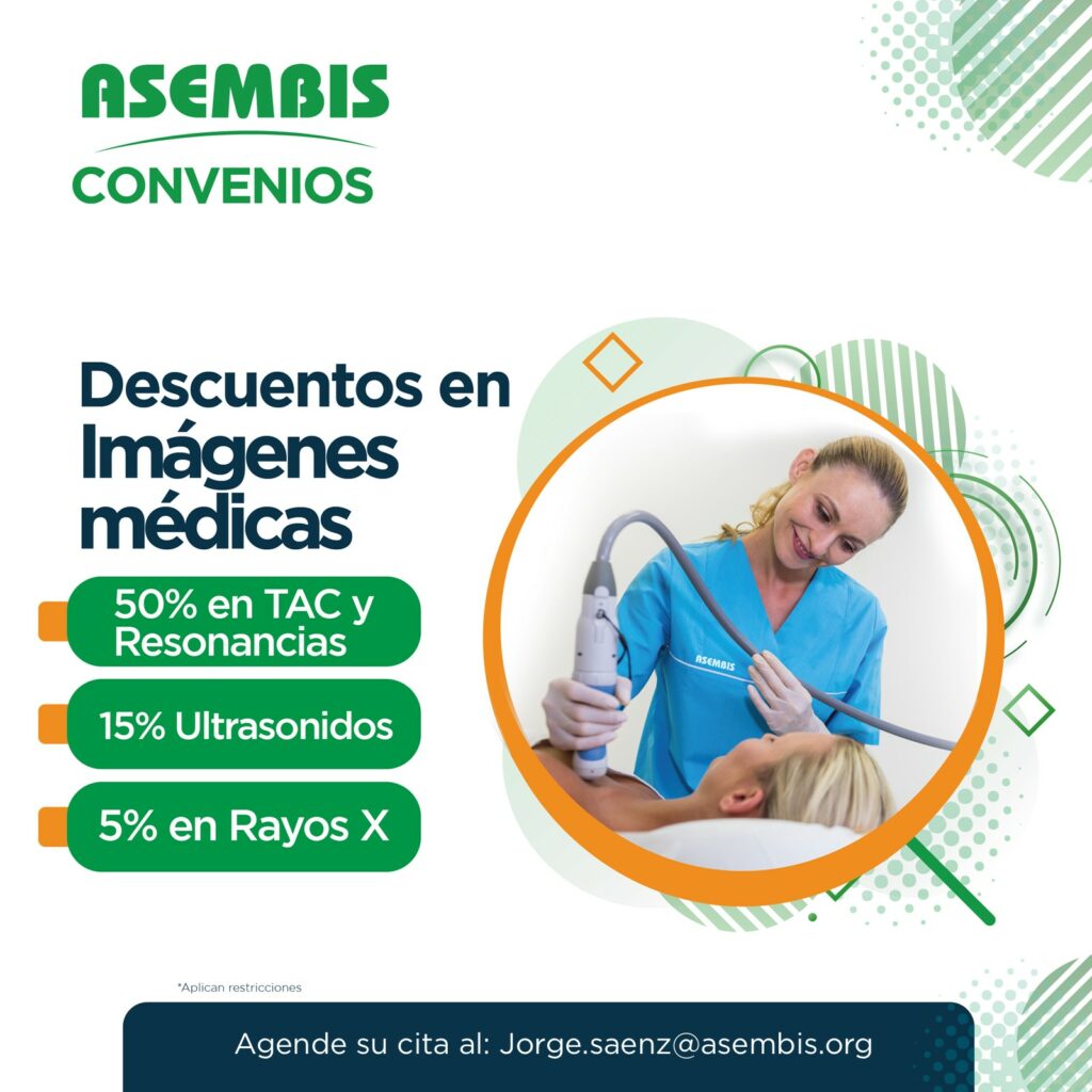 Descuento en imágenes médicas